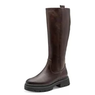 Kozaki damskie - Marco Tozzi Damskie 2-26615-45 modne kozaki, Mocca, 42 EU, Mocca, 42 EU - miniaturka - grafika 1