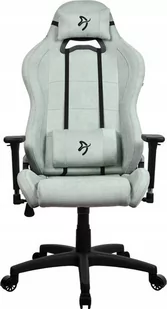 Fotel Arozzi Arozzi Frame material: Metal; Wheel base: Nylon; Upholstery: Soft Fabric | Gaming Chair | Torretta SoftFabric | Pearl Green - Fotele gamingowe - miniaturka - grafika 1