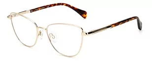 rag & bone Damskie okulary przeciwsłoneczne Rnb3037, jasne złoto, 53, jasnozłoty, 53 - Akcesoria i dodatki do ubrań dla dzieci - miniaturka - grafika 1