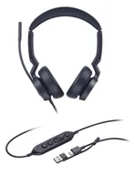 Słuchawki - Yealink UH46 Dual UC USB-C/A Headset - miniaturka - grafika 1