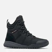 Botki męskie - Zimowe buty trekkingowe męskie wodoszczelne Columbia Fairbanks Omni-Heat 2100831010 43 (10US) Czarne (195981621716). Buty męskie za kostkę - miniaturka - grafika 1