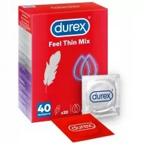 Durex _Feel Thin prezerwatywy lateksowe Mix 40 szt. - Prezerwatywy - miniaturka - grafika 1