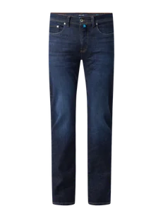 Jeansy o kroju tapered fit z dodatkiem streczu model ‘Lyon’ — ‘Futureflex’ - Spodnie męskie - miniaturka - grafika 1