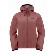 Kurtki damskie - Damska kurtka przeciwdeszczowa Jack Wolfskin HIGHEST PEAK 3L JKT W apple butter - S - miniaturka - grafika 1