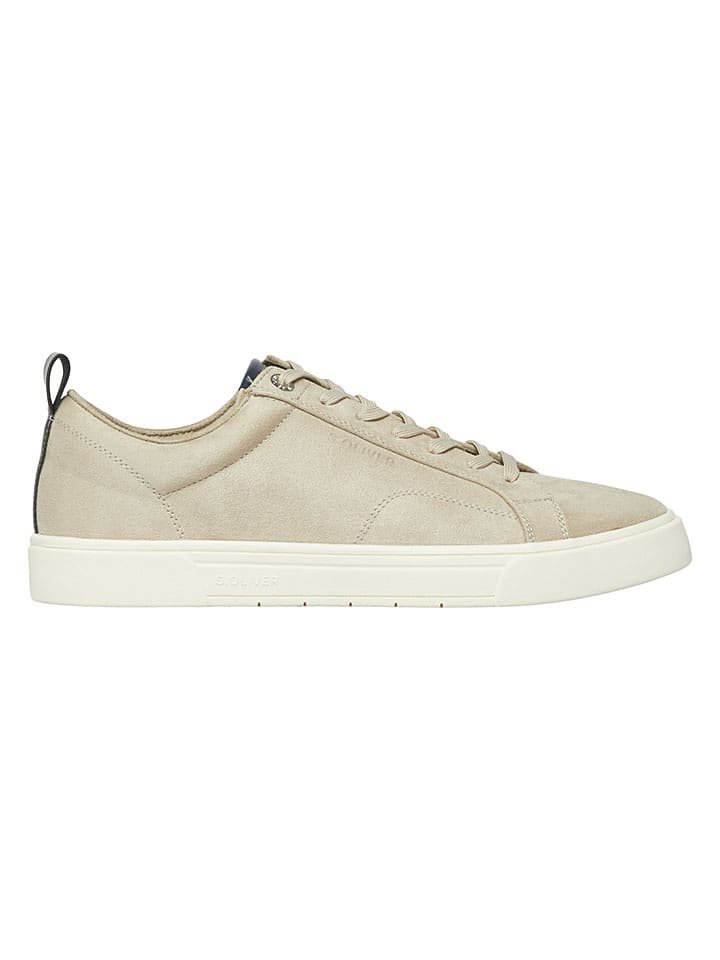 s.Oliver Sneakersy w kolorze antracytowo-beżowym