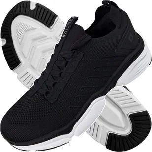 Buty sportowe damskie czarne Sneakersy Big Star lekkie Wiosna LL274A146 39 - Sneakersy damskie - miniaturka - grafika 1