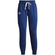 Spodnie damskie - ND05_S10059-L 1356416 404 Spodnie damskie Under Armour Rival Fleece Joggers niebieskie 1356416 404 r.L - miniaturka - grafika 1
