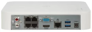 REJESTRATOR IP NVR501-04B-LP4 4 KANAŁY, 4 PoE UNIVIEW - Rejestratory do monitoringu - miniaturka - grafika 1