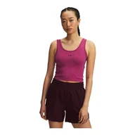 Koszulki i topy damskie - Damski podkoszulek Under Armour Vanish Seamless Tank Fuchsia Dusk S - miniaturka - grafika 1