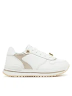 Buty dla dziewczynek - Tommy Hilfiger Sneakersy Low Cut Lace-Up Sneaker T3A9-33765-1355 M Biały - miniaturka - grafika 1