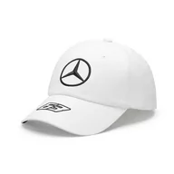 Czapki dla dzieci - Czapka baseballowa dziecięca biała Russell Team Mercedes AMG F1 2023 - miniaturka - grafika 1