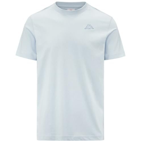 Kappa Cafers Slim Tee Wygodna i stylowa koszulka techniczna kolor niebieski ballad i niebieski Forget, rozmiar 10Y