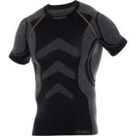 Pozostała odzież narciarska - Brubeck,, BRUBECK SS1242U T-Shirt męski PROTECT grafit/czarny XXXL - miniaturka - grafika 1