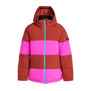 Kurtka snowboardowa damska ROXY X Rowley Block Puffer - Kurtki narciarskie - miniaturka - grafika 1