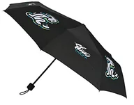 Parasole - Safta EL BOYN Green Bali ręczny składany parasol, 8 paneli, metalowe pręty, wygodne i uniwersalne, jakość i wytrzymałość, 24-56 cm, materiał Poliester, Kolor Czarny, czarny, Estándar, zwykły - miniaturka - grafika 1