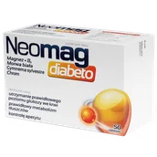 Witaminy i minerały - NeoMag Diabeto, 50 tabletek - miniaturka - grafika 1