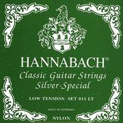 Struny gitarowe  - Hannabach struny do gitary klasycznej seria 815 Low Tension Silver Special - H2 - miniaturka - grafika 1