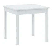Stoły - Stół Sendi 80X80 Biały - miniaturka - grafika 1