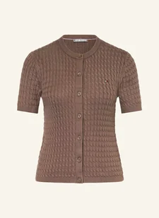 Tommy Hilfiger Kardigan braun - Swetry damskie - miniaturka - grafika 1