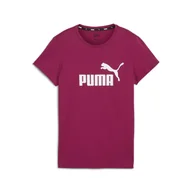 Koszulki sportowe damskie - Damska koszulka z logo Essentials PUMA Magenta Gleam Pink - miniaturka - grafika 1