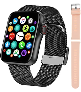Zegarek Hagen HC4.14.144.539-SET Smartwatch HC4 czarny + pasek - - Smartwatch - miniaturka - grafika 1