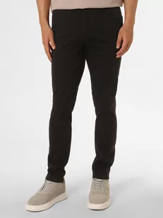Jack & Jones - Chinosy męskie  JPSTMarco, czarny - Spodnie męskie - miniaturka - grafika 1