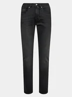 Spodnie męskie - Pierre Cardin Jeansy C7 33110. 7738 Czarny Slim Fit - miniaturka - grafika 1