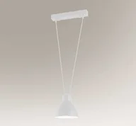 Lampy sufitowe - Shilo lampa wisząca Masami E27 biała 7949 - miniaturka - grafika 1