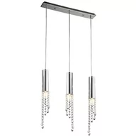 Lampy sufitowe - Candellux Duero Lampa Wisząca 3X3W Led Gu10 Chrom Bez Żarówki 33-25272-Z - miniaturka - grafika 1