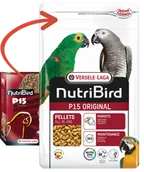 Karma dla ptaków - VERSELE-LAGA NutriBird P15 Original - granulat dla dużych papug 1kg - miniaturka - grafika 1