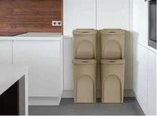 Komplet Koszy Na Śmieci ECO SET3 Naturo ECO 3X25L - Kosze na śmieci - miniaturka - grafika 4