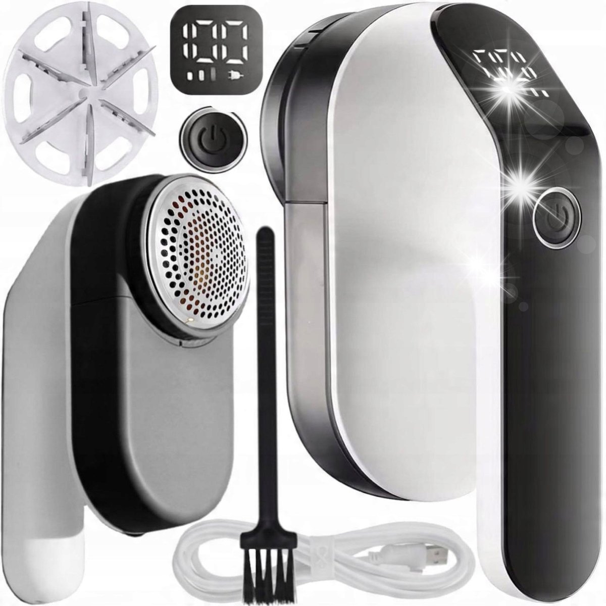 GOLARKA DO UBRAŃ TAPICERKI SWETRÓW MASZYNKA AKUMULATOROWA DO KANAPY DYWANÓW