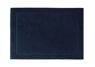 Dywanik łazienkowy bawełniany 50x70 granat 750gram gruby - Dywaniki łazienkowe - miniaturka - grafika 1
