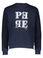 Bluzy męskie - Pepe Jeans Bluza w kolorze granatowym - miniaturka - grafika 1