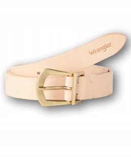 Pasek Wrangler EASY DAYS BELT 112332913 W0K7U1C28 Nude 85 - Paski - miniaturka - grafika 1