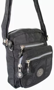 Stylowa Pozioma Torba Mała Na Ramię Bag Street NR 2225 CZARNY - Torebki damskie - miniaturka - grafika 1