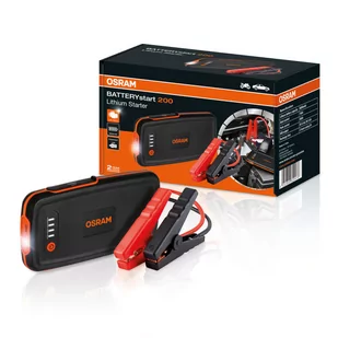 Osram Jump starter OSRAM BATTERYstart 200 z funkcją power banka - Urządzenia Rozruchowe - Jump startery - miniaturka - grafika 2