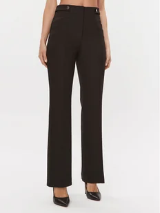 Boss Spodnie materiałowe Tupera 50500378 Czarny Regular Fit - Spodnie damskie - miniaturka - grafika 1