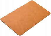 Podkładki pod mysz - Duża Elegancka Podkładka Mata Na Biurko Skóra Naturalna Xxl 100X58Cm - miniaturka - grafika 1