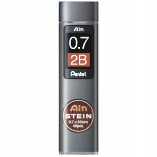 GRAFITY OŁÓWKOWE AIN STEIN 40 SZT 0,7MM 2B PENTEL - Ołówki - miniaturka - grafika 1