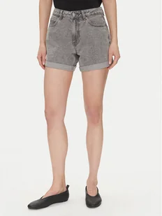 Vero Moda Szorty jeansowe Zuri 10279493 Szary Regular Fit - Spodenki damskie - miniaturka - grafika 1