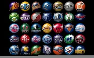 Podkładki pod mysz - PODKŁADKA POD MYSZ Nadruk 22x18 cm NBA Logo Wszystkie Drużyny TEAM Prezent - miniaturka - grafika 1