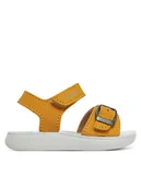 Buty dla chłopców - Geox Sandały B Sandal Lightfloppy B555SA 00032 C2021 Brązowy - miniaturka - grafika 1