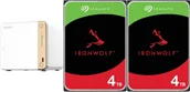 Serwery plików NAS i macierze dyskowe - Serwer plików Qnap TS-462-4G + 2x Seagate IronWolf 4TB ST4000VN006 - miniaturka - grafika 1