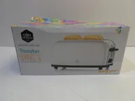Tostery - OBH Nordica Manhattan Steel toaster, 4 slices, steel - miniaturka - grafika 1