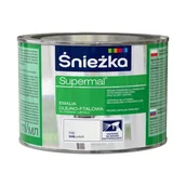 Emalie - Śnieżka Śnieżka Emalia Supermal olejno-ftalowa biała 400 ml - miniaturka - grafika 1