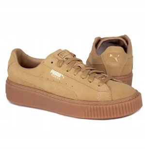 Buty damskie sportowe Puma Suede Platform 364718 01 - Buty sportowe damskie - miniaturka - grafika 1