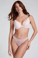 Majtki damskie - Hunkemöller Stringi Jenn Różowy - miniaturka - grafika 1