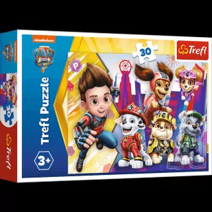 Trefl Puzzle 30 Zgrana ekipa Psiego Patrolu - Puzzle - miniaturka - grafika 2