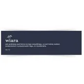 Zakładki do książek - Zakładka duża - Wiara jest - miniaturka - grafika 1